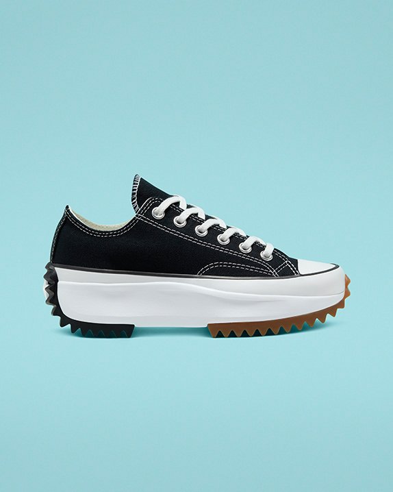 Black Converse Run Star Hike Low Top | A09225H