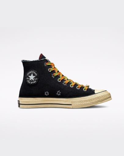 Black Converse x Barriers Chuck 70 High Top | A51182S