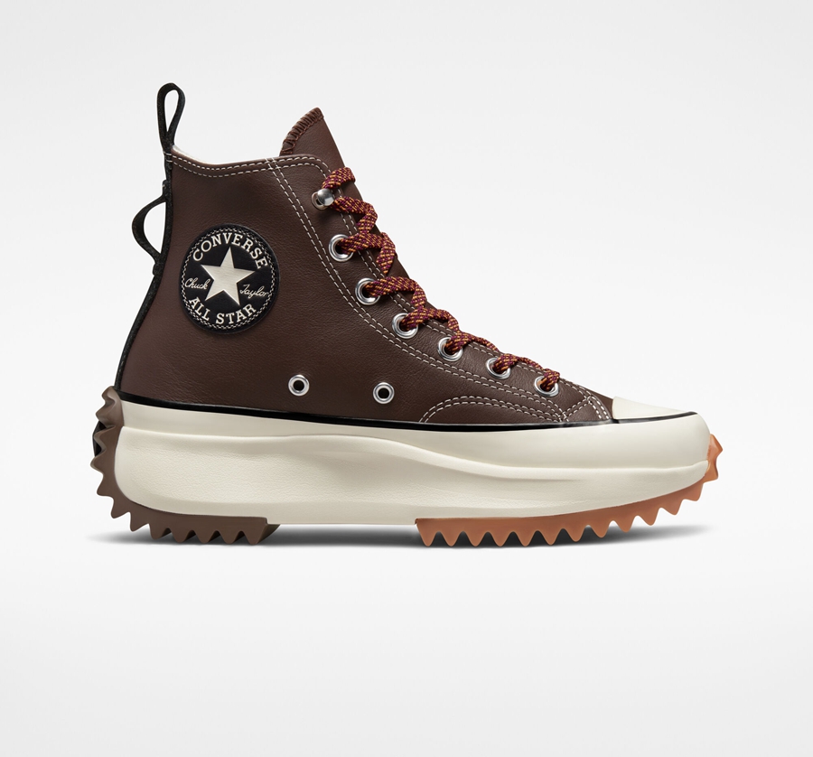 Brown Converse Run Star Hike Platform Winter Tones | A92112L