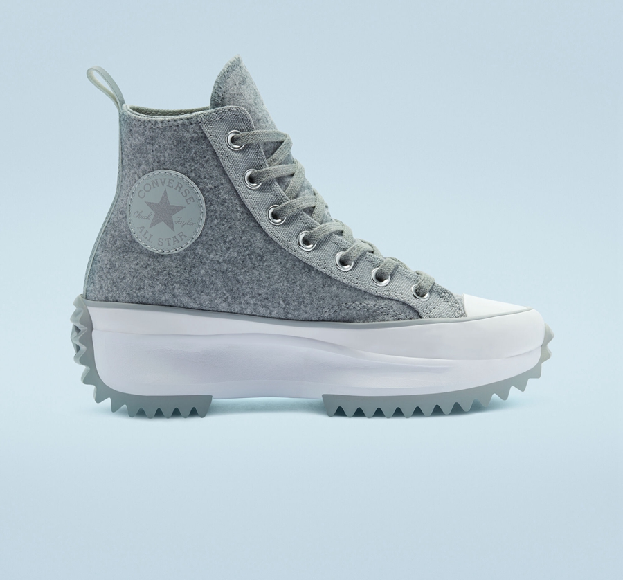 Grey Converse Ice Run Star Hike | A23389H