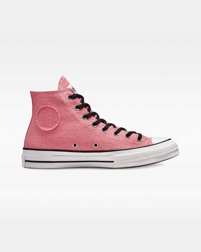 Pink Converse x Stussy Chuck 70 High Top | A41540L