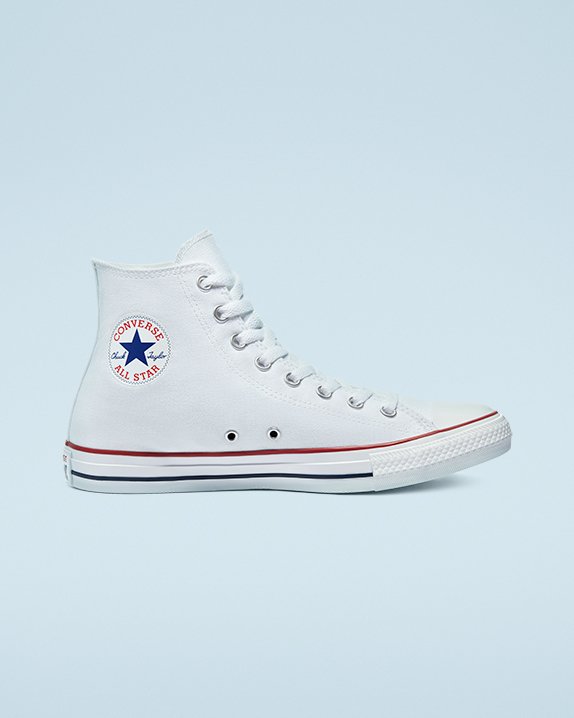 White Converse Chuck Taylor All Star Classic High Top | A60895C