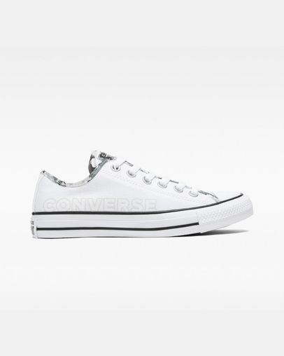 White Converse Chuck Taylor All Star Low Top | A81756R