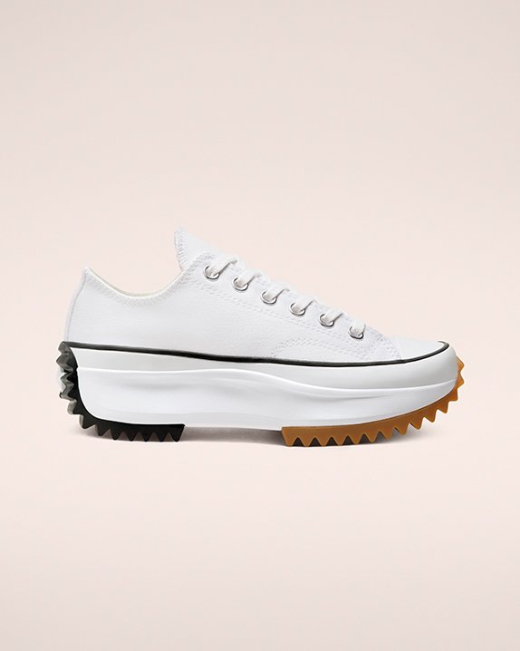 White Converse Run Star Hike Low Top | A45384A