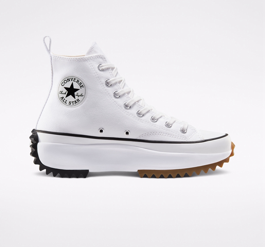 White Converse Run Star Hike Platform | A34181I