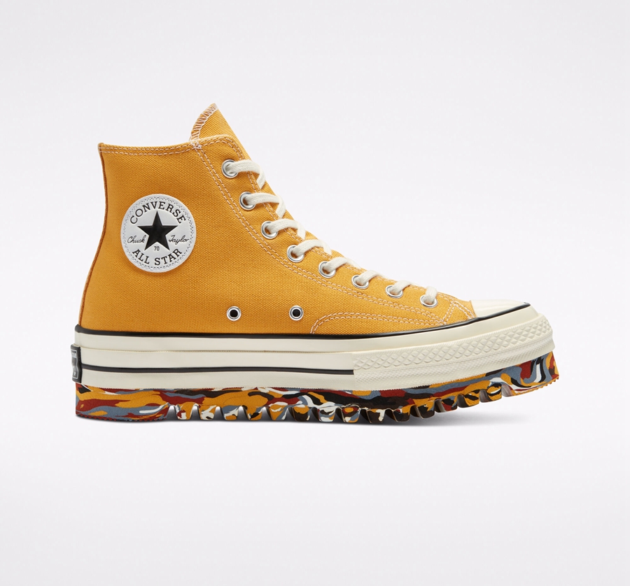 Yellow Converse Chuck 70 LTD Trek Canvas | A20468Z