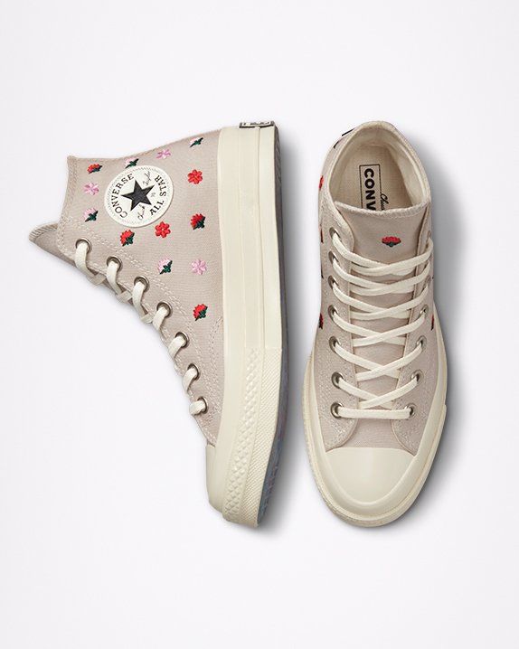 Beige Converse Festival Energy Vibes Chuck 70 High Top | A22989W