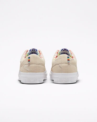 Beige Converse One Star Pride Low Top | A34980H