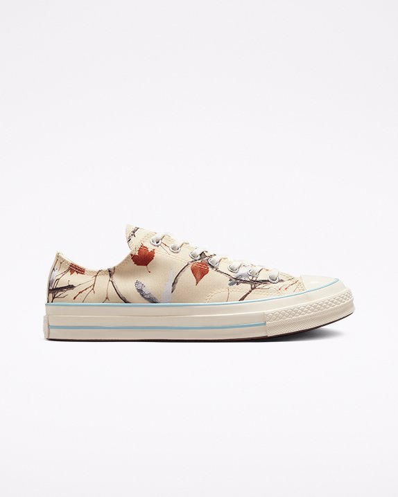 Beige Converse x GOLF WANG Chuck 70 Owl Low Top | A03010O