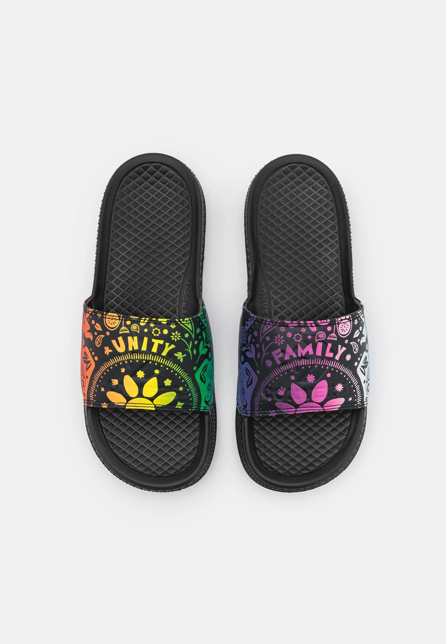 Black Converse All Star Slide Pride | A50107K