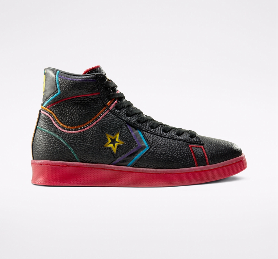 Black Converse Chinese New Year Pro Leather | A67062C