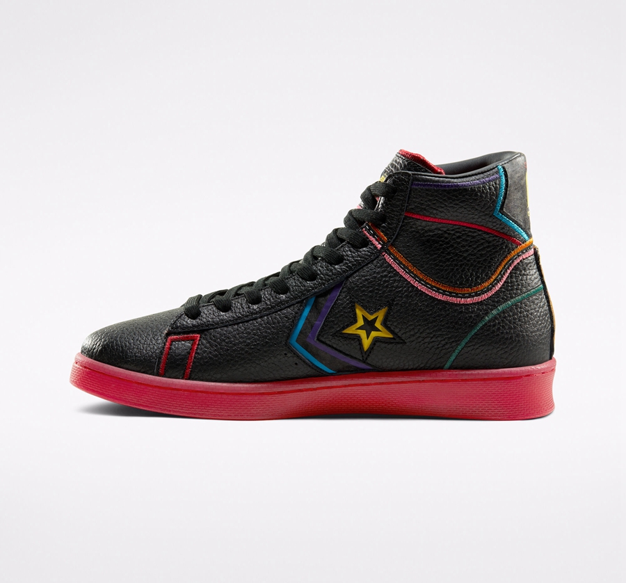 Black Converse Chinese New Year Pro Leather | A81598F