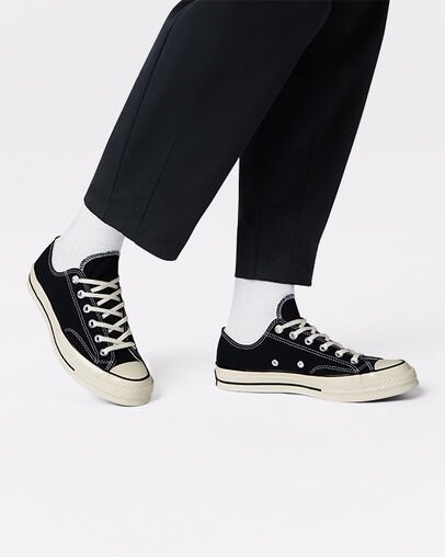 Black Converse Chuck 70 Classic Low Top | A14419A