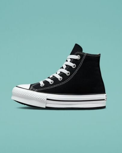 Black Converse Chuck Taylor All Star Eva Lift High Top | A85491M