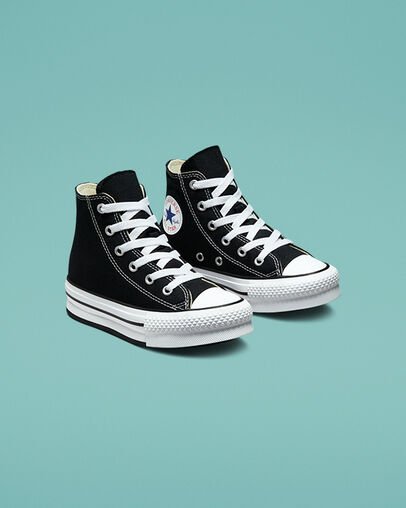 Black Converse Chuck Taylor All Star Eva Lift High Top | A85491M