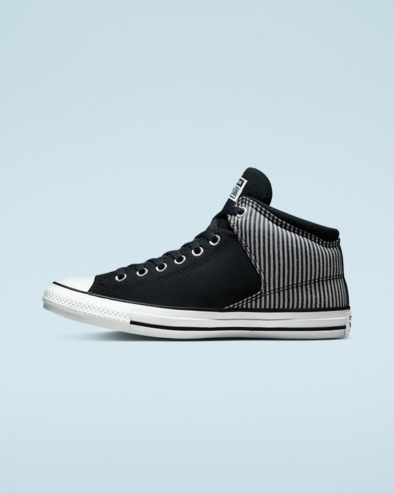 Black Converse Chuck Taylor All Star High Street Mid | A06782P