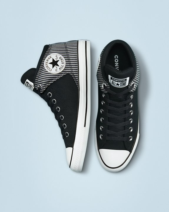 Black Converse Chuck Taylor All Star High Street Mid | A06782P