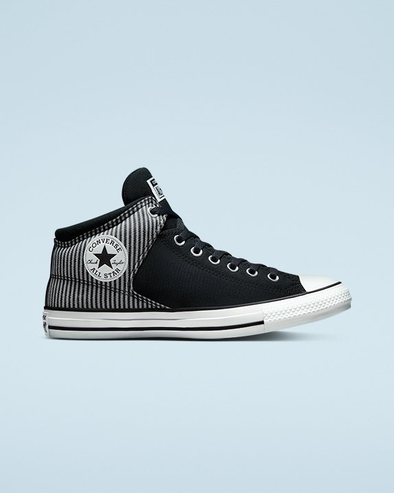 Black Converse Chuck Taylor All Star High Street Mid | A06782P