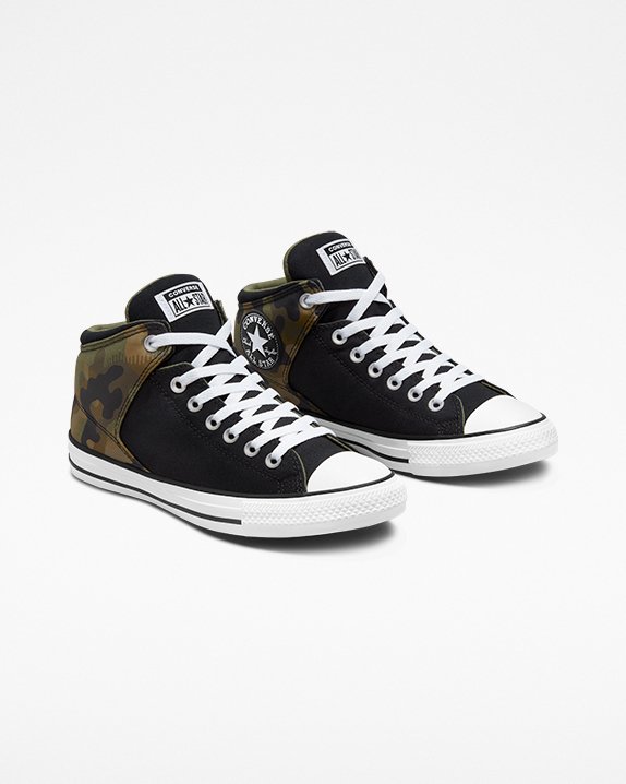 Black Converse Chuck Taylor All Star High Street Mid | A94094F