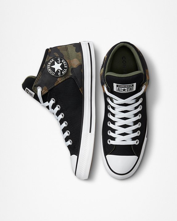 Black Converse Chuck Taylor All Star High Street Mid | A94094F