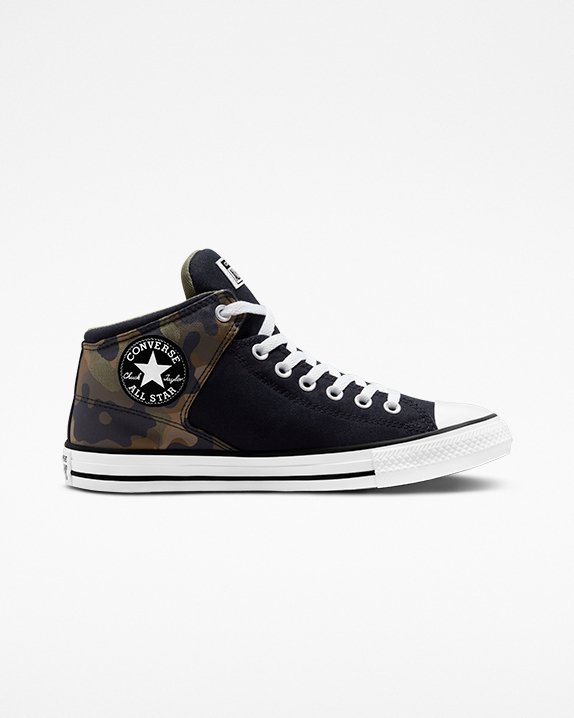 Black Converse Chuck Taylor All Star High Street Mid | A94094F