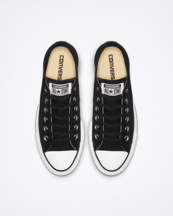 Black Converse Chuck Taylor All Star Lift Canvas Low Top | A05116D