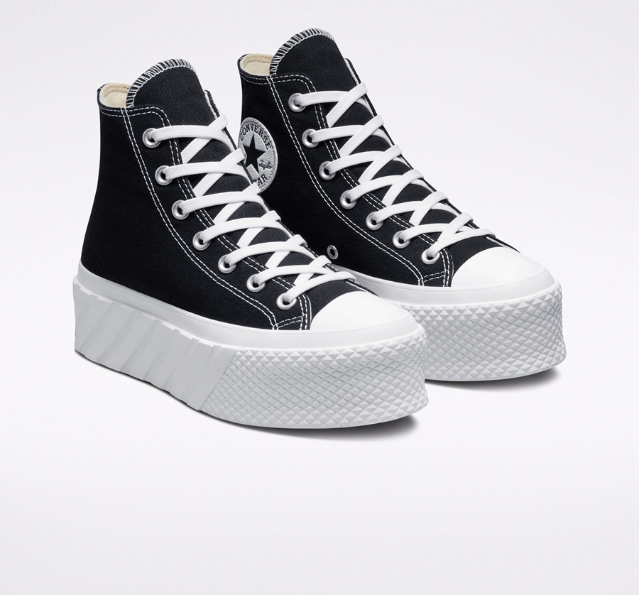 Black Converse Chuck Taylor All Star Lift 2X Platform | A31495T