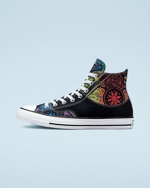 Black Converse Chuck Taylor All Star Pride High Top | A00192M