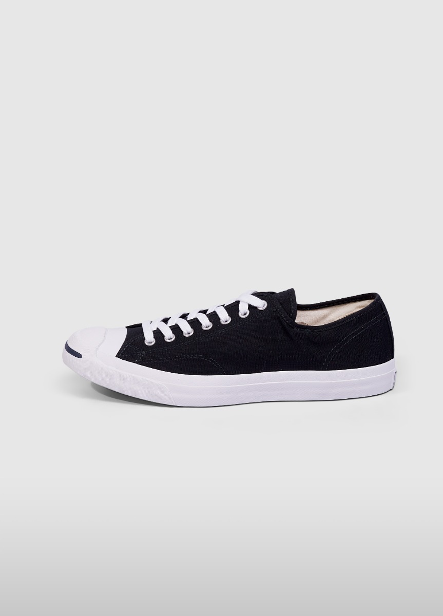 Black Converse Jack Purcell Low Top | A16857H