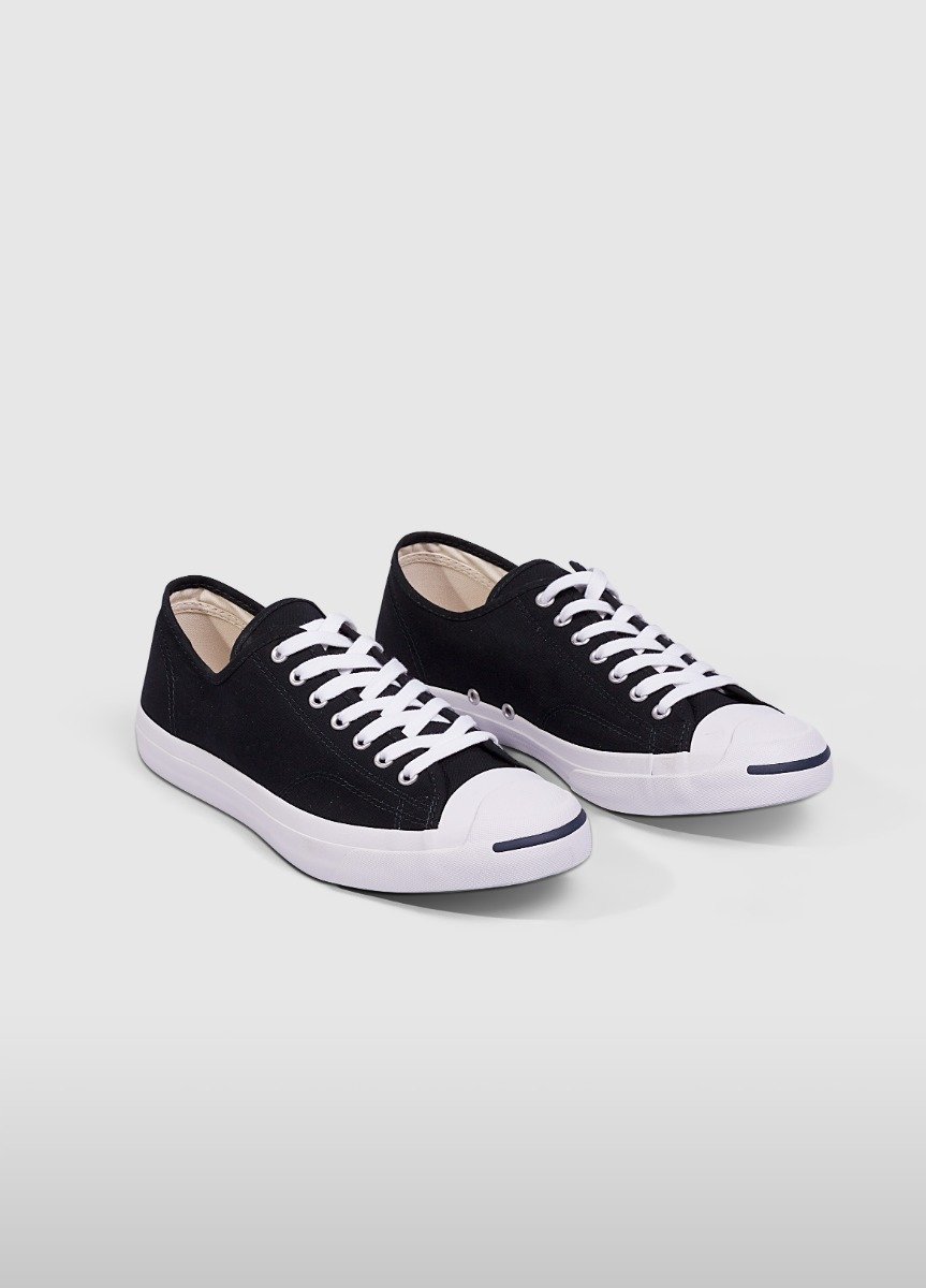 Black Converse Jack Purcell Low Top | A16857H