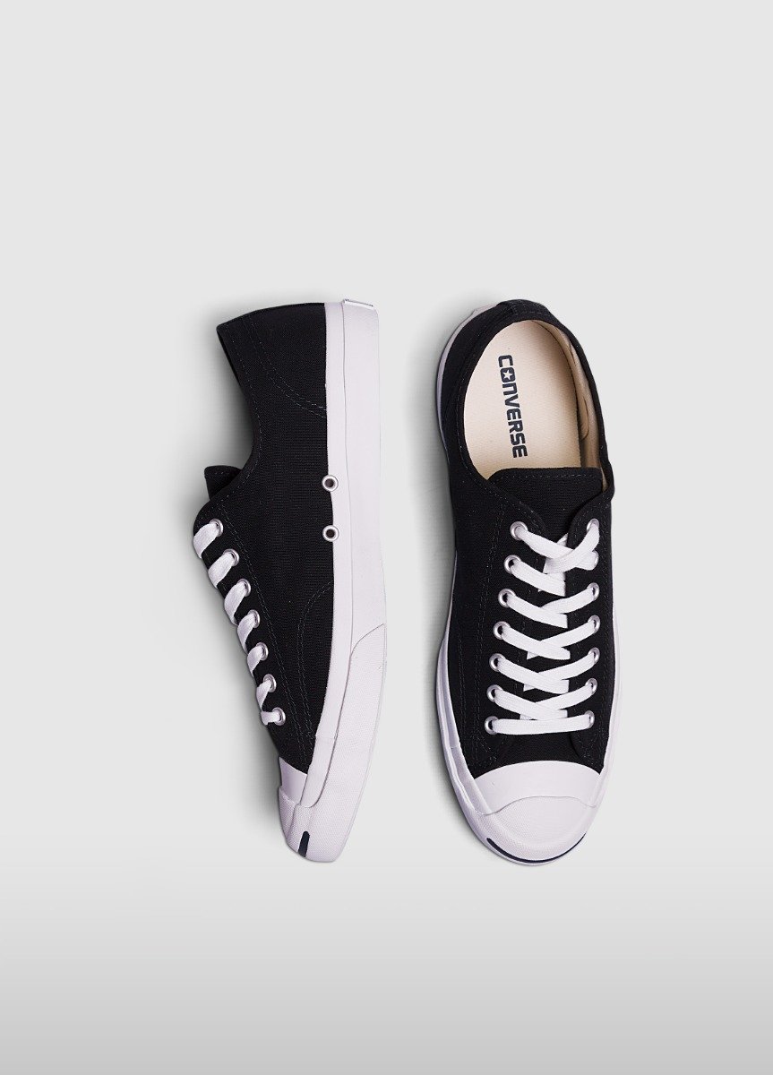 Black Converse Jack Purcell Low Top | A16857H