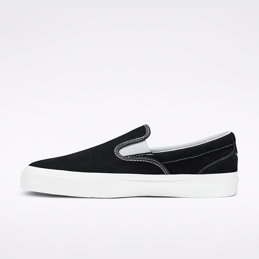 Black Converse One Star CC Pro Suede Slip | A43779O