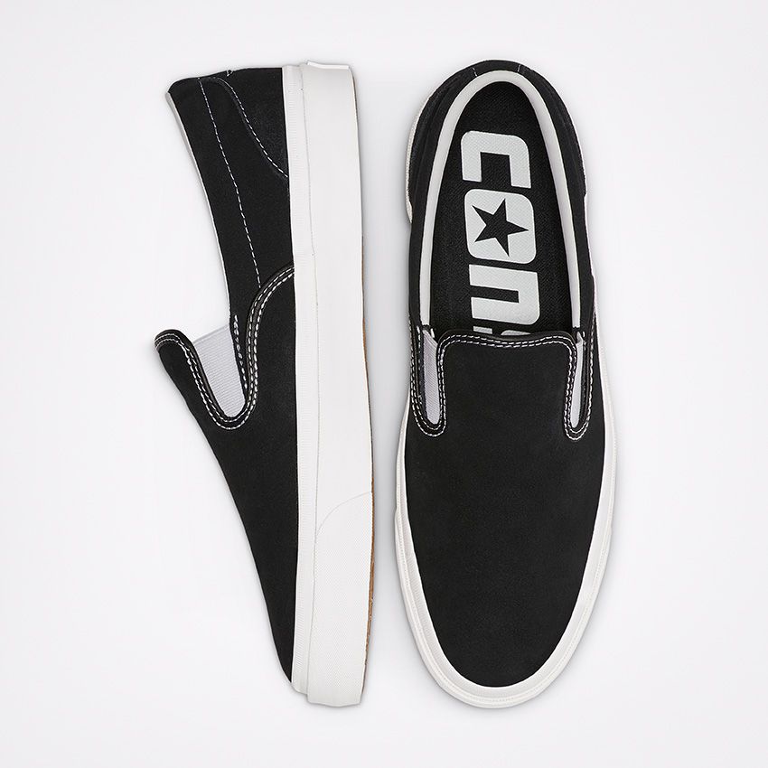 Black Converse One Star CC Pro Suede Slip | A43779O