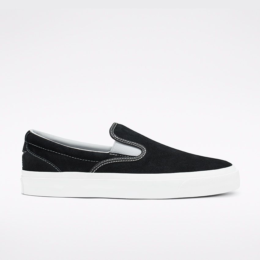 Black Converse One Star CC Pro Suede Slip | A43779O