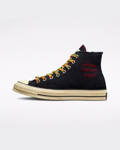 Black Converse x Barriers Chuck 70 High Top | A51182S