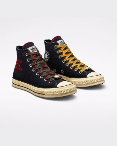 Black Converse x Barriers Chuck 70 High Top | A51182S