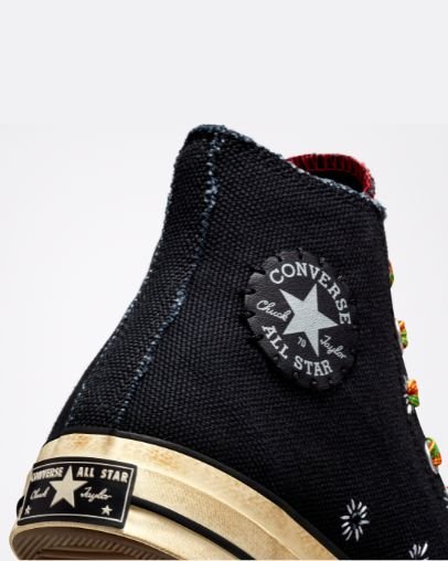 Black Converse x Barriers Chuck 70 High Top | A51182S