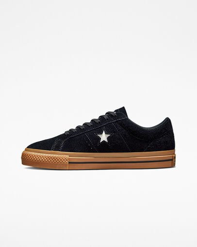 Black Converse x Peanuts One Star Low Top | A21633B