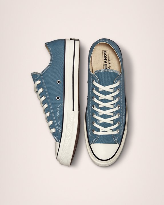 Blue Converse Chuck 70 Tonal Polyester Low Top | A27684W