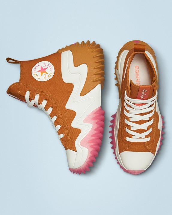 Brown Converse Run Star Motion High Top | A67537I