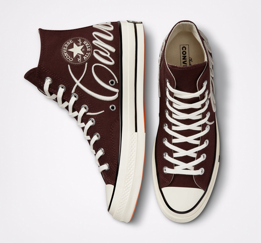 Burgundy Converse Chuck 70 Embroidered Logo | A26822I