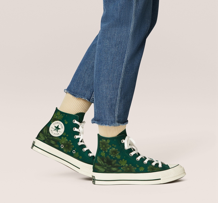 Green Converse Chuck 70 Desert Floral | A93314E