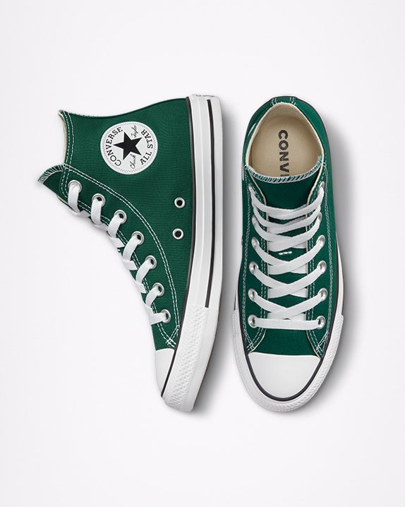 Green Converse Chuck Taylor All Star Seasonal Colour High Top | A30576U