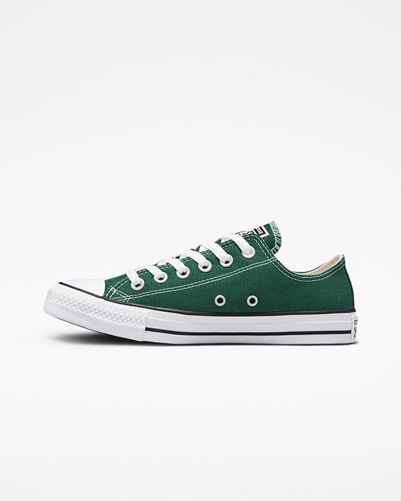 Green Converse Chuck Taylor All Star Seasonal Colour Low Top | A73753W