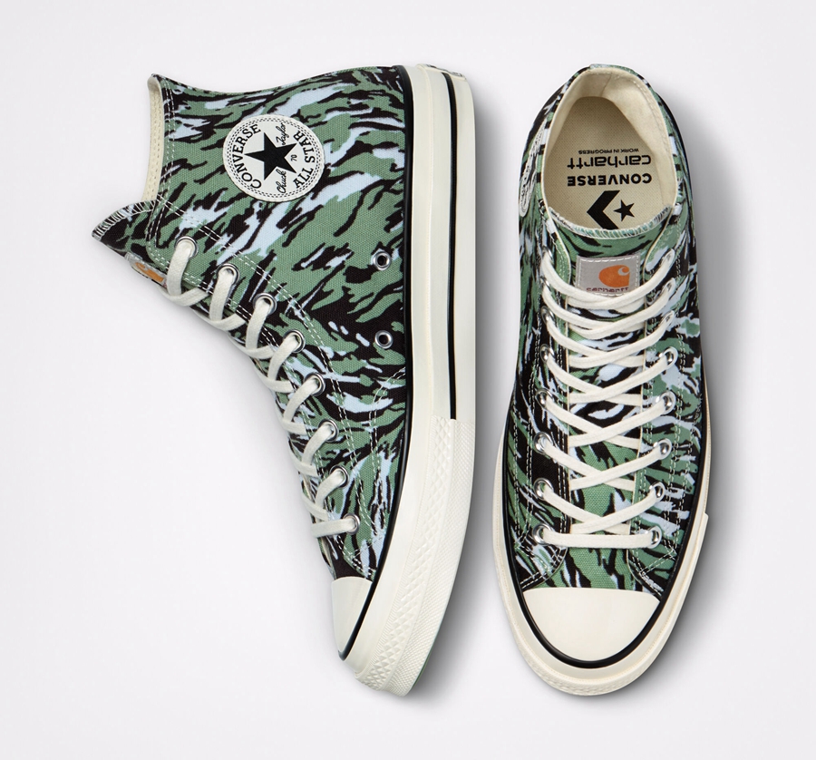 Green Converse x Carhartt WIP Chuck 70 | A05966W