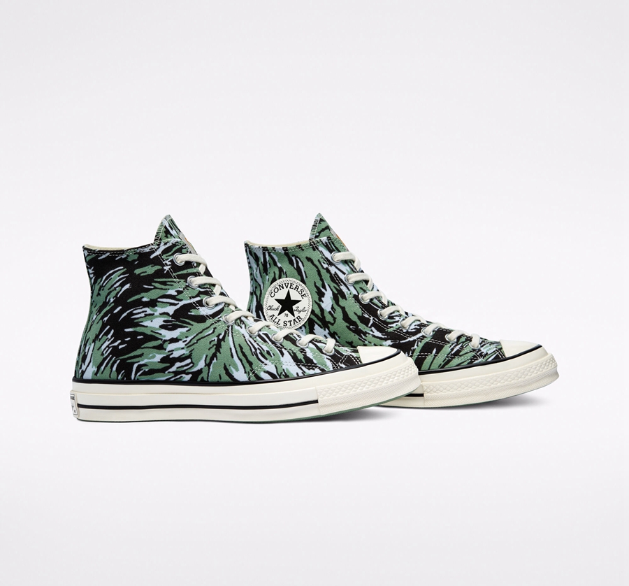 Green Converse x Carhartt WIP Chuck 70 | A89057B