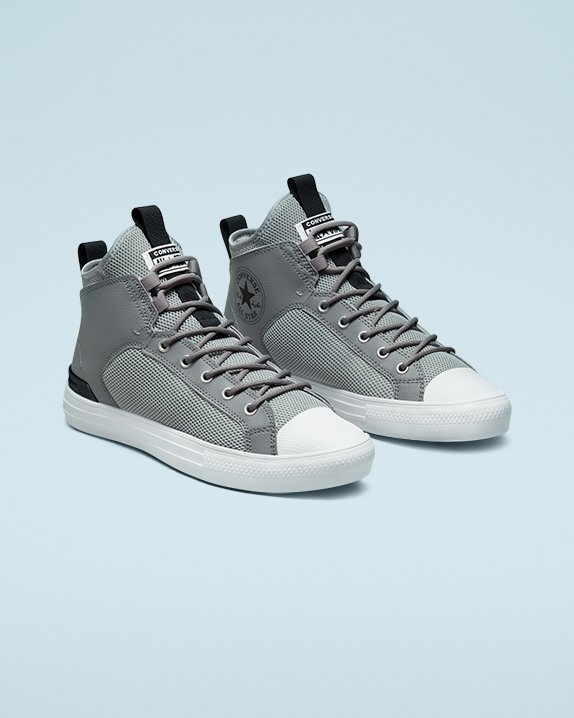 Grey Converse Chuck Taylor All Star Ultra Mid | A19451G