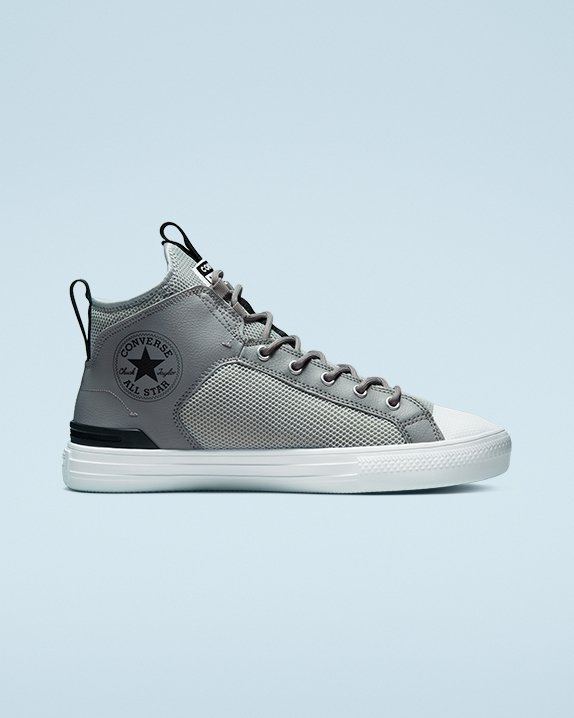 Grey Converse Chuck Taylor All Star Ultra Mid | A19451G