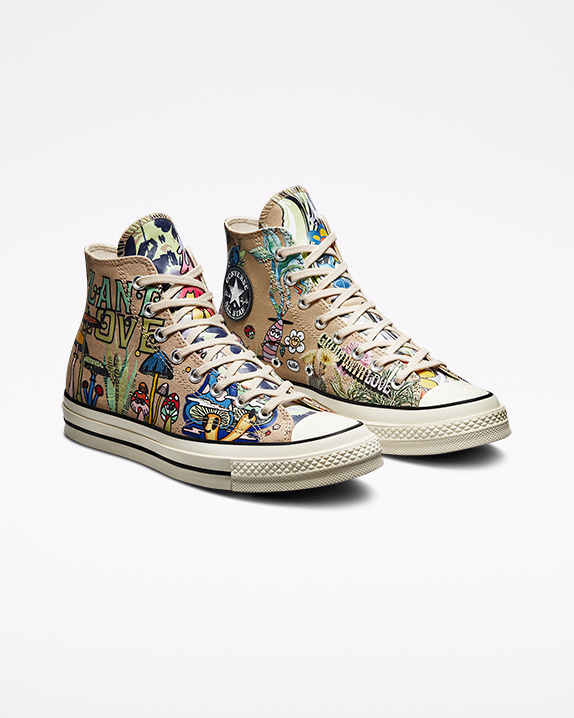 Khaki Converse Chuck 70 Plant Love High Top | A45554Z