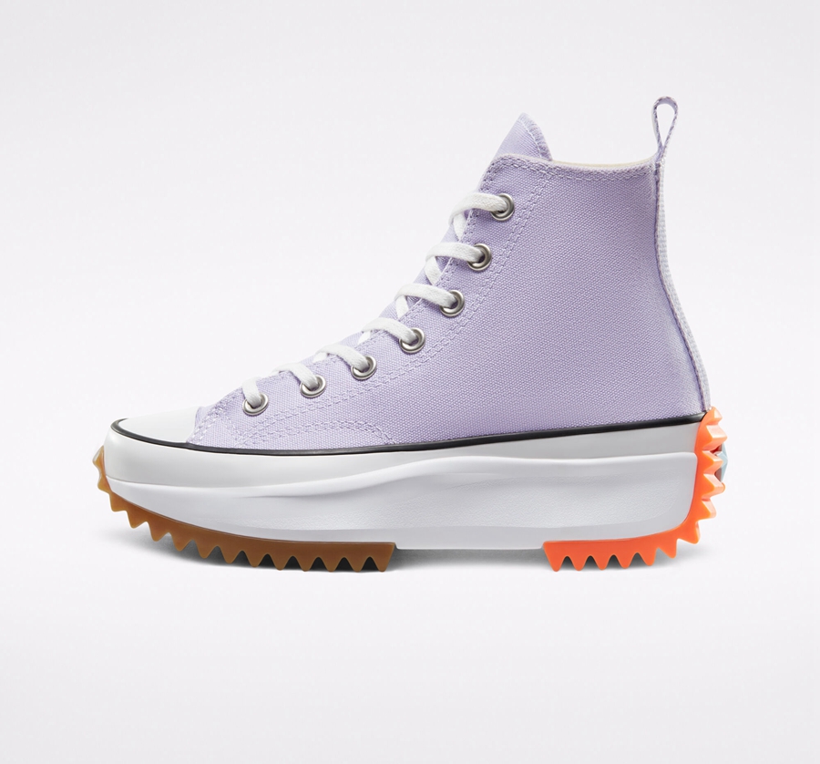 Lavender Converse Sunblocked Run Star Hike | A96542E